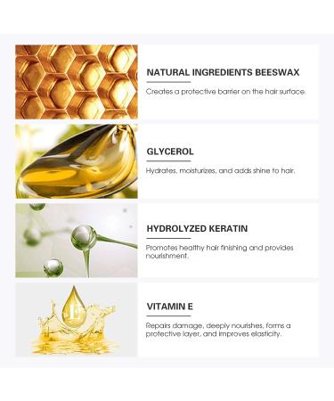 SPRINGSUGAR Hair Wax Stick + Finishing Gel + Eyebrow Soap | Non-Greasy Styling for Frizz & Flyaways - Buy Online on GoSupps.com