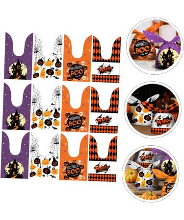Alipis 320 Pcs Bunny Ears Candy Bag Pumpkin Treat Bags Halloween Candy Bags Sugar Bag Checkered Eva - Buy Online on GoSupps.com