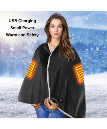 USB Electric Heating Ceiling - Soft Velvet Design with 3 Timing Options for Home Office & Car (Gray) - Buy Online on GoSupps.com