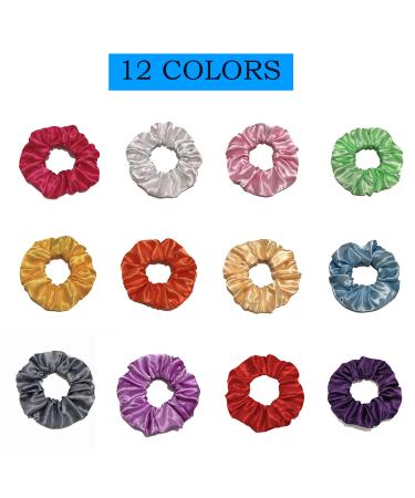 12 Pcs Light Up Scrunchies - LED Hair Accessories for Girls, Glow in the Dark Rave Accessories - Fun Gift for Women, Party Favor & Concert Essential - Buy Online on GoSupps.com