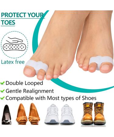Sumiwish 16 PCs Gel Bunion Correctors & Toe Separators - Relieve Bunions Overlapping Toes & Foot Pain - Buy Online on GoSupps.com