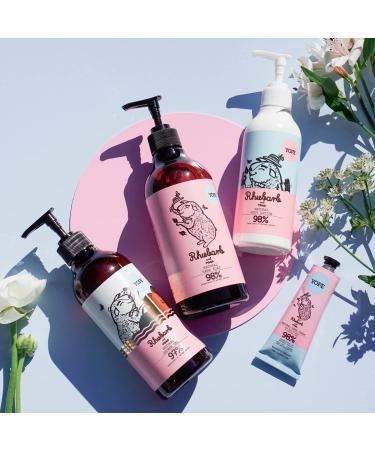 YOPE Natural Body Lotion - Rhubarb & Rose | Nourishing & Hydrating Skincare for All Skin Types | Shop Internationally - Buy Online on GoSupps.com