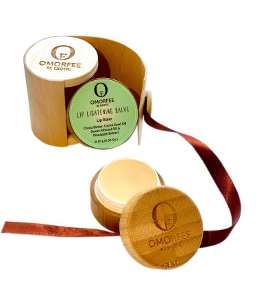 Omorfee Organic Lip Lightening Balm | SPF Lip Balm for Dark Lips | Natural Lip Protection & Repair - 10g - Buy Online on GoSupps.com
