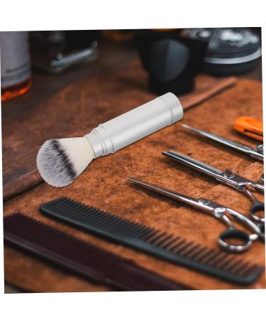 Razor Brush for Men - Portable Shaving Brush Travel Beard Brush & Salon Tool | Compact & Easy Cleaning - Buy Online on GoSupps.com