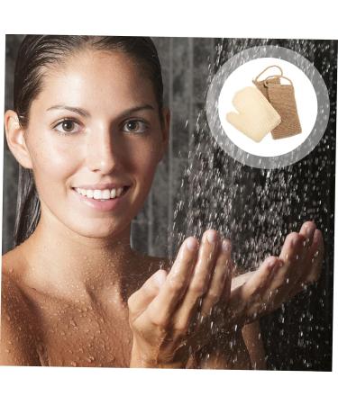 Beavorty 5 Sets sisal Bath Set Dead Skin Remover exfoliating mitt exfoliator washcloth Body Scrub Towel Back Scrubber Body Towel Back Shower Scrubber South Korea Man Jute Spa - Buy Online on GoSupps.com