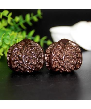 Unbit Baoding Balls - Hand-Carved Walnut Stress Relief & Meditation Exercise Marble Balls (Color G) - International Shipping - Buy Online on GoSupps.com