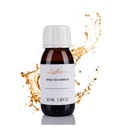V Peel Glycolic Acid Chemical Peel 1.69oz AHA BHA Skin Peel with Phenol Vitamin C Almond Glycolic Salicylic Phytic Ferulic Retinol acids for face