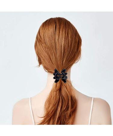 6 Pieces 6 cm No-Slip Octopus Hair Clips - Black Hairpins with Grip - Buy Online on GoSupps.com