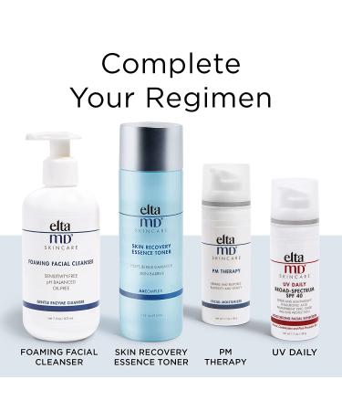 EltaMD PM Therapy Face Moisturizer with Hyaluronic Acid - Oil-Free, Fragrance-Free Lotion - 1.7 oz - Noncomedogenic Formula for Repairing and Restoring Skin - Buy Online on GoSupps.com