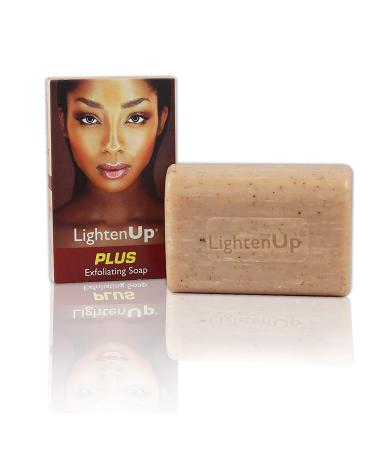 OMIC LightenUp  Exfoliating Soap - 200g / 7fl oz - Skin Brightening Soap  Cleansing Bar  Formulated to Fade Dark Spots  with Apricot  Glycerin  Coconut Oil