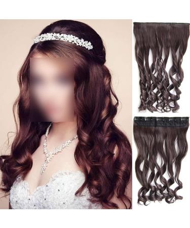 Faringoto Clip in Hair Extensions Real Human Hair Hairpiece Blonde Wig Clips 1B# - Buy Online on GoSupps.com
