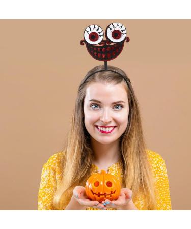 SAFIGLE Alien Eyeball Headband Toy Stretchy Plush Eyeball Headband Horror Eye Plush Alien Monster Headband for Party Cosplay Halloween Headpiece - Buy Online on GoSupps.com