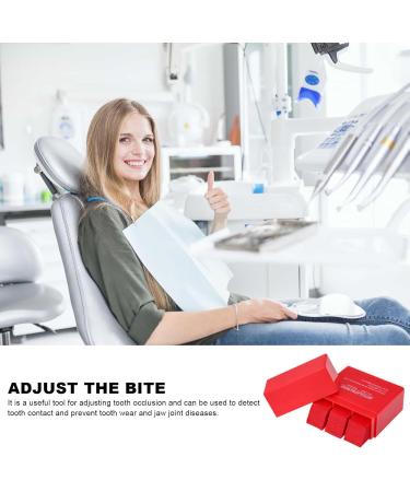 Humdcdy Dental Articulation Paper - 300 Pieces/Box | Premium Bite Articulation Paper for Oral Care & Dental Accessories - Buy Online on GoSupps.com