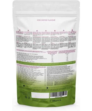 Protein Powder Iced Coffee 2000g - Nutri-Plus Caffeine & Lactose-Free - Multi-Component Protein for Muscle Building - 2 Pack - Buy Online on GoSupps.com