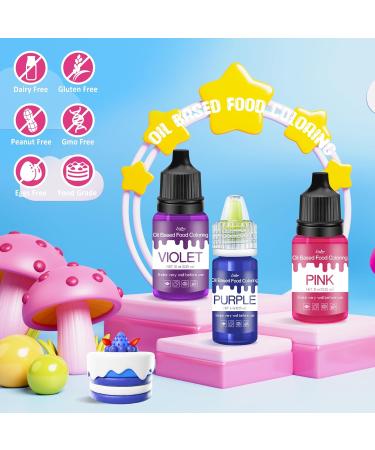 Fat-Soluble Yellow Food Coloring - 60ml Oil-Based for Chocolate Baking Macarons & Fondant | Concentrated Color for Decorative Cakes & Sweets - Buy Online on GoSupps.com