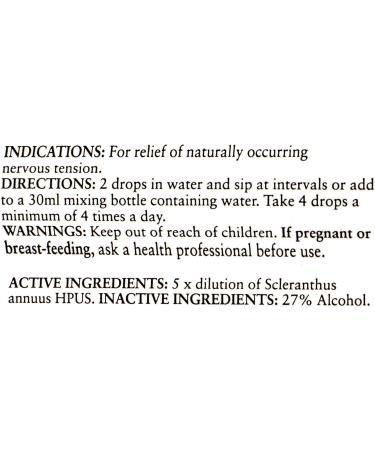 Nelson Bach USA - Scleranthus 20 Milliliter Liquid - Buy Online on GoSupps.com
