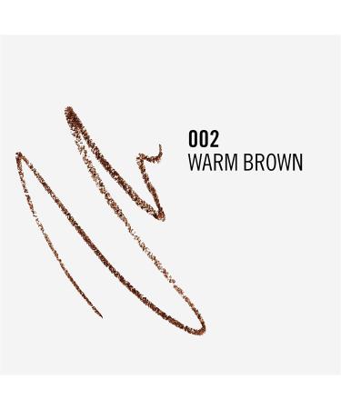 Rimmel London - Kind & Free Brow Definer Dual Ended Ultra Fine Tip and Spoolie NO mineral oils Vegan Formula - Warm Brown - 3 - Buy Online on GoSupps.com