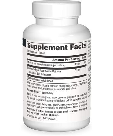 Source Naturals PQQ Mind - 60 Tablets for Enhanced Cognitive Support - Buy Online on GoSupps.com