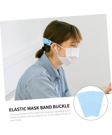 FOMIYES 30 STK Mask Accessories - Light Blue Headband Mask Holder & Clip for Glasses Wearers - Elastic Strap Buckles with Hooks - International Shipping Available - Buy Online on GoSupps.com