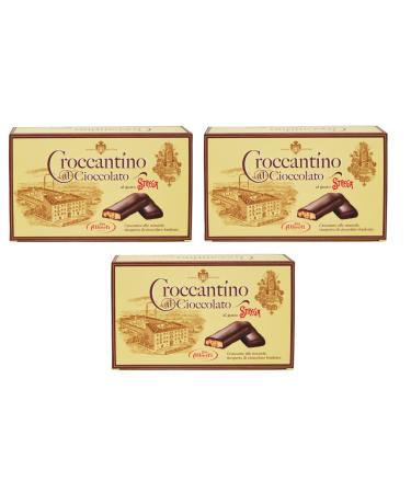 x Alberti Strega Chocolate Crunchy Strega Hazelnut Crunchy Covered in Dark Chocolate Crunchy Hazelnut Crunchy Covered in Dark Chocolate 300 g Gluten Free