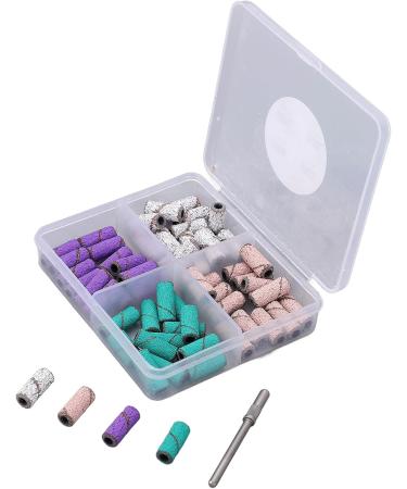 Nail Sanding Bands Mandrel Bit Foot Care Set Dead Skin Removal Professional Manicure Tool with Premium Sand Materials for Home Foot Care Ease Nail Removal and Polishing - Buy Online on GoSupps.com