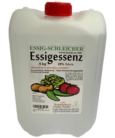 Essig-Schleicher vinegar essence 25% 5KG 5 kg (1 pack)