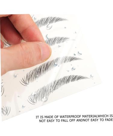 NOLITOY 96 Pcs Eyebrow Stickers Water Proof Stickers Cejas -like Eyebrows Stickers Artificial 4d Post - Buy Online on GoSupps.com