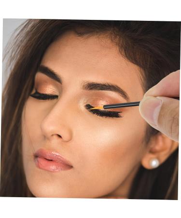 NOLITOY Lip Gloss Applicator 100pcs Tools Wands Eyelash Applicators Makeup Eyeliner Brush Eye Cosmetic Applicator Tool 9x6.5cm As Shown - Buy Online on GoSupps.com