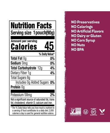 Buddy Fruits Pure Blended Fruit - Apple & Cinnamon - 18-Pack for Healthy Snacking - Buy Online on GoSupps.com