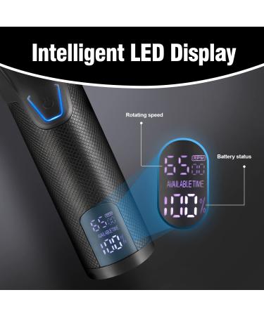 Dumite Professional Hair Clippers for Men - Cordless Barber Clipper and T-Blade Beard Trimmer Set in Black | Hair Cutting Kit - Buy Online on GoSupps.com