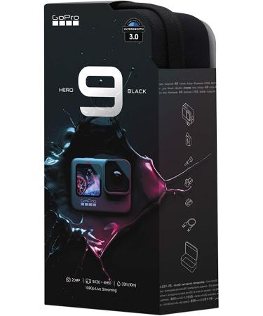 GoPro HERO9 Black - 5K Ultra HD Action Camera with Front LCD and Touch Screens - Buy Online on GoSupps.com
