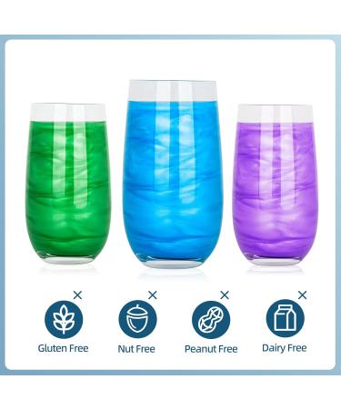 Buy Teal Edible Glitter - 10g Metallic Food Color Powder for Cakes Cookies & Drinks | Perfect for Decorating Sweets - Buy Online on GoSupps.com