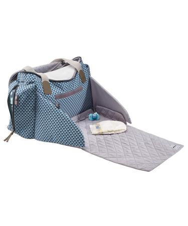 B aba Sydney II Diaper Bag - Large Capacity Modulable Design Insulating Compartment Stroller Fastening - Gray - Buy Online on GoSupps.com