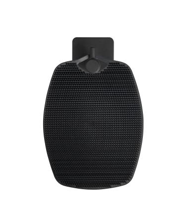 Silicone Body Scrubber Exfoliating Body Scrubbers for Use in Shower with Storage Hooks Easy to Clean Reusable Silicone Shower Cleaning Brush for Body(Black) - Buy Online on GoSupps.com