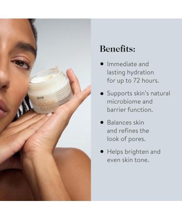 goop Beauty Microderm Exfoliator & Water Cream | 1.7 fl oz Physical & Chemical Exfoliant to Smooth Face | 1.7 fl oz Matte Moisturizer for All Skin Types - Buy Online on GoSupps.com