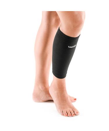 Back on Track Calf Brace - Classic 2-Way Stretch Compression Sleeve for Men & Women - Small Black - Buy Online on GoSupps.com