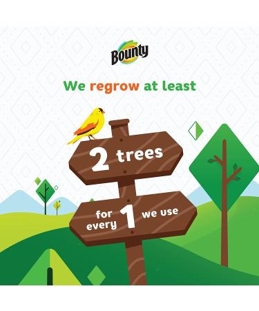 Bounty Select-A-Size White Paper Towels - 2 Double Rolls, 4 Regular Rolls, 64 Count (Pack of 2) - Buy Online on GoSupps.com