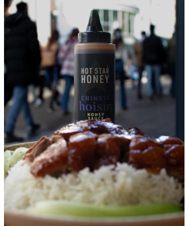 Hot Star Honey Chinese Hoisin Honey Sauce - SWEET HONEY SAUCE WITH PEANUT AND SOY - DRIZZLE ON NOODLES STIR-FRY CRISPY DUCK - 320g - Buy Online on GoSupps.com