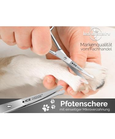 Exclusive Curved Fur & Dog Hair Scissors (11.5 cm) - Precision Grooming Tools for Pets - Buy Online on GoSupps.com