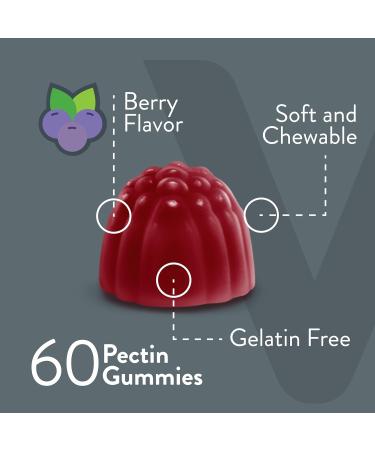 Viteey B6 Vitamins for Mood & Nerve Function Support Vitamin B6 Gummies 100mg for Adults & Teens Gummy - Berry - 7.58 Oz - Buy Online on GoSupps.com