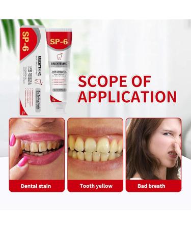  Generisch Natural whitening toothpaste 120g whitening toothpaste deep and fresh cleaning toothpaste for oral care - Buy Online on GoSupps.com