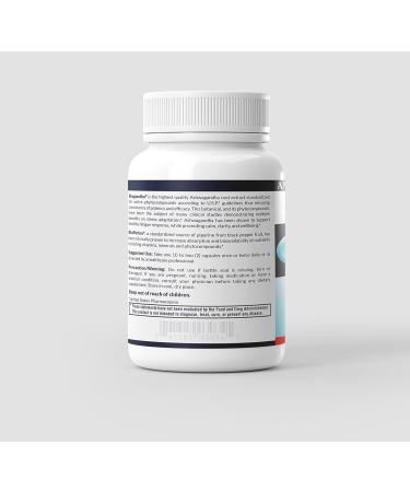 AFI Shagandha Ashwagandha Root Extract Supplement 250 mg | Herbal Ashwagandha for Stress Support Energy & Overall Wellness | Vegan Non-GMO Dairy Soy and Gluten Free | Made in USA - 60 Capsules - Buy Online on GoSupps.com