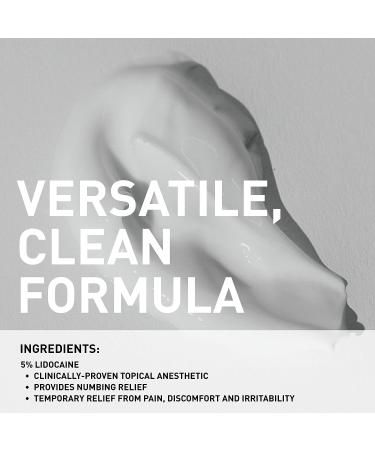 Mad Rabbit Tattoo Numbing Cream 5% Lidocaine - Maximum Strength Topical Anesthetic with Vitamin E - Fast-Acting Pain Relief for Tattoos - Vegan - 1.5 Oz - Buy Online on GoSupps.com