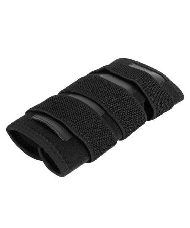 ZJchao Carpal tunnel splints adjustable hook and loop wrist brace with steel plate breathable nylon fabric universal for right and left hand provides relief for tendonitis and