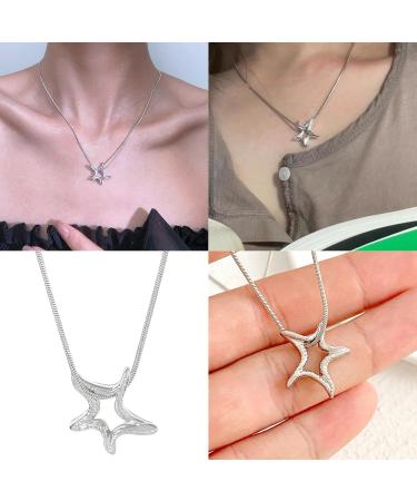 Shop Oralgos Fashionable Adjustable Necklace - Irregular Star Trailer Simple Collar & Cool Collarbone Chain - Perfect Party Jewelry - Buy Online on GoSupps.com