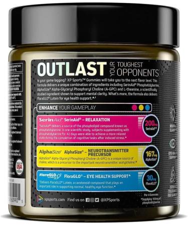 Performance Sports Gummies Mental Clarity & Eye Health Support Sour Citrus Jujube Flavor Cognitive Focus & Vision Care Supplement 80 Gummies Pack of 1 80 Count (Pack of 1) - Buy Online on GoSupps.com