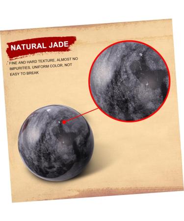 TOVINANNA 6 STK Finger Training Massage Balls - Jade Stress Relief & Rehabilitation Balls for Hand Health - Buy Online on GoSupps.com
