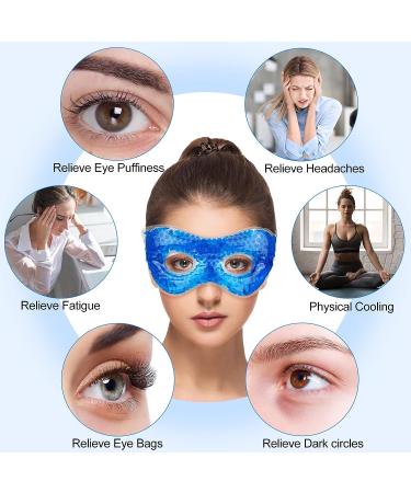 PANITAY 6 Pcs Reusable Cooling Gel Eye Mask for Puffy Eyes - Cold Compress Eye Mask for Dark Circles, Tired Eyes, and Stress Relief - Buy Online on GoSupps.com