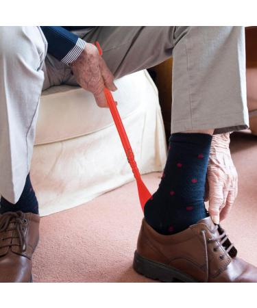 Back Scratch Shoe Open - Long Handle Itching Relief Claw for Men & Women - Portable Red Back Scratcher - Buy Online on GoSupps.com
