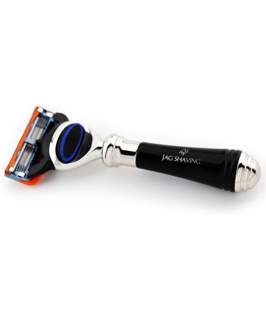 Premium 5-Blade Razor with Durable Resin Handle - Handmade Gift for Him | International Shipping - Buy Online on GoSupps.com